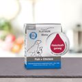 PLATINUM MENU uGI TROFI SKuLOu  ADULT CHICKEN-FISH 375gr